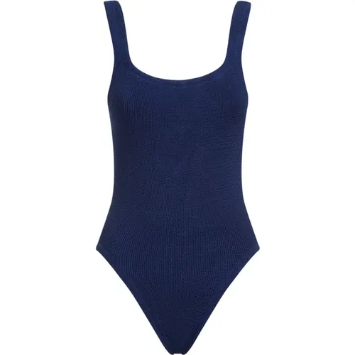 Square Neck Swimsuit , female, Sizes: ONE SIZE - Hunza G - Modalova