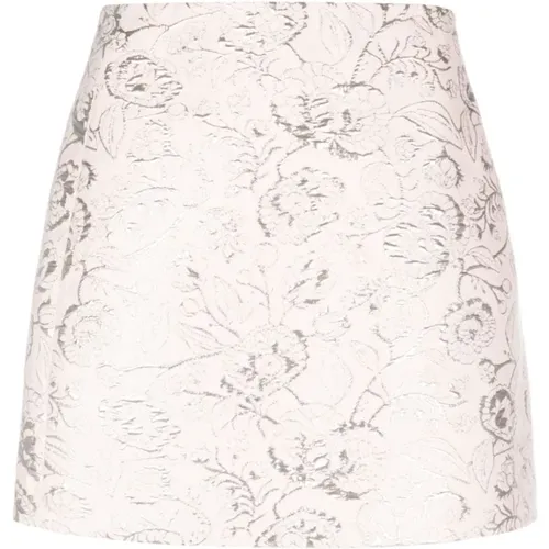 Light Cotton Blend Skirt , female, Sizes: M - P.a.r.o.s.h. - Modalova