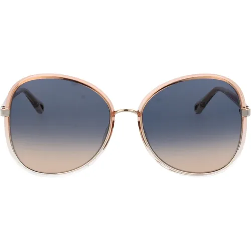 Sunglasses , female, Sizes: 60 MM - Chloé - Modalova