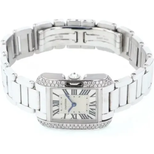 Pre-owned Fabric watches , female, Sizes: ONE SIZE - Cartier Vintage - Modalova