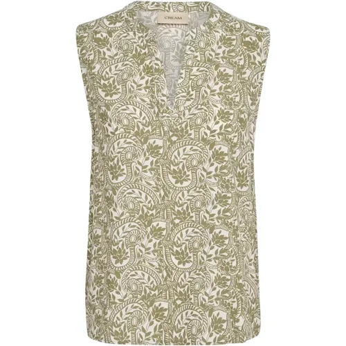 Sleeveless Tops Cream - Cream - Modalova