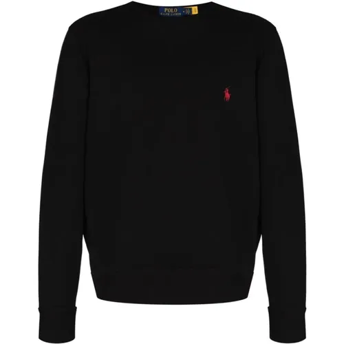 Schwarze Pullover für Männer , Herren, Größe: L - Polo Ralph Lauren - Modalova