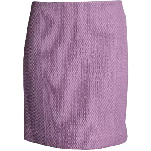Quilted Leather Skirt in , female, Sizes: S - Bottega Veneta - Modalova