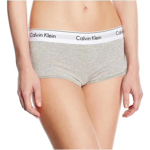 Graue Baumwollmischung Modalunterwäsche , Damen, Größe: XS - Calvin Klein - Modalova