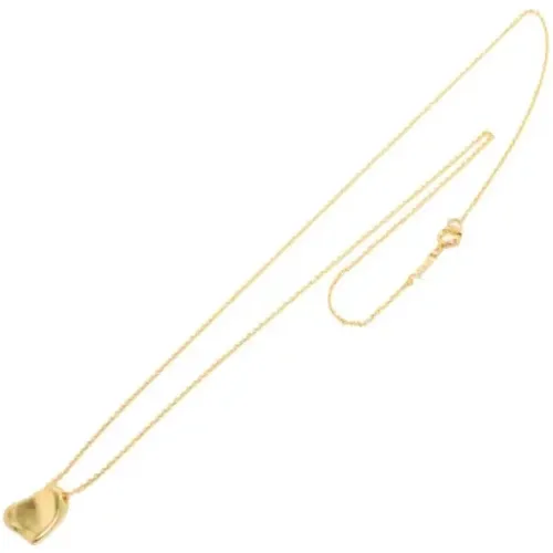 Pre-owned Gold necklaces , female, Sizes: ONE SIZE - Tiffany & Co. Pre-owned - Modalova