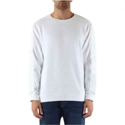 Baumwoll-Sweatshirt mit Logodetails , Herren, Größe: XL - Moschino - Modalova