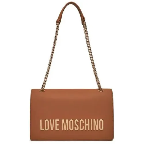 Graue PU-Tasche Love Moschino - Love Moschino - Modalova