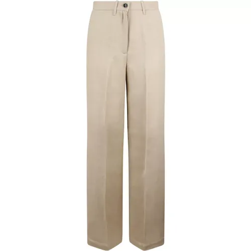 Karen Palazzo Trousers , female, Sizes: W27, W28, W25, W29 - Nine In The Morning - Modalova