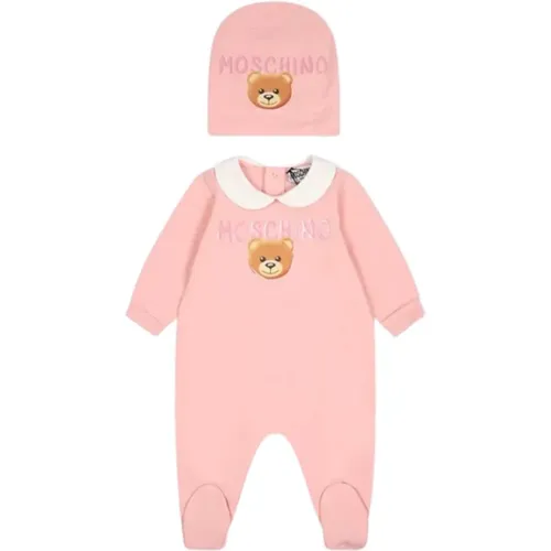 Teddy-Logo Baumwollset für Babys - Moschino - Modalova