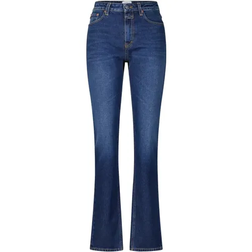 Klassische Straight Leg Jeans , Damen, Größe: W26 - closed - Modalova