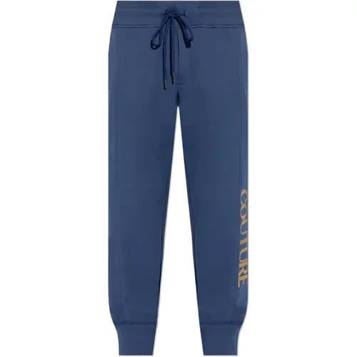 Sweatpants mit bedrucktem Logo , Herren, Größe: S - Versace Jeans Couture - Modalova