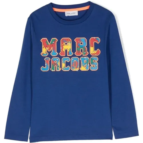 Royal Baumwoll-Jersey Jungen T-Shirt - Marc Jacobs - Modalova