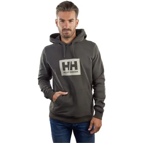 Herren Baumwoll-Sweatshirt , Herren, Größe: S - Helly Hansen - Modalova