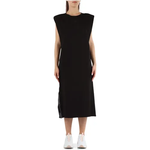 Dresses , female, Sizes: 3XL, 2XL - Emporio Armani EA7 - Modalova