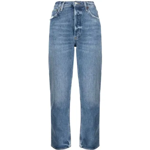 Riley Ripped Denim Jeans , female, Sizes: W31, W28, W26, W25, W30, W27, W24 - Agolde - Modalova