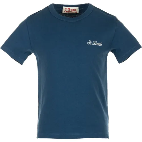 Garment Dyed T-Shirt Kollektion - MC2 Saint Barth - Modalova