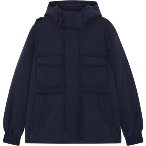Detachable Hood Jacket , male, Sizes: L - Ma.strum - Modalova