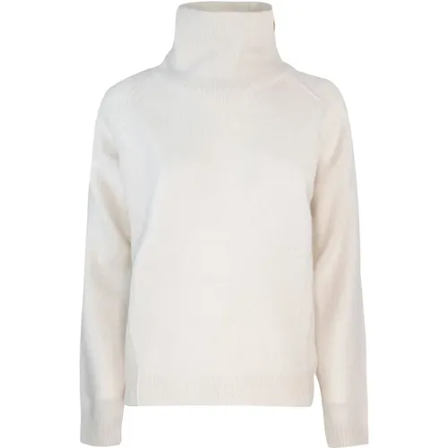 Wool Sweater High Neck Long Sleeve , female, Sizes: L - Liu Jo - Modalova