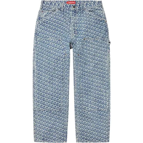 Limitierte Auflage Doppel Knie Denim Malerhose - Supreme - Modalova