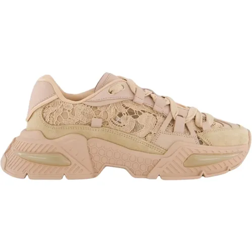 Low-Top Sneakers , female, Sizes: 7 UK, 6 UK, 5 UK, 4 UK, 8 UK - Dolce & Gabbana - Modalova