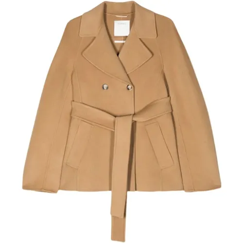 Wool-Cashmere Blend Coat , female, Sizes: XS, 2XS, S - SPORTMAX - Modalova