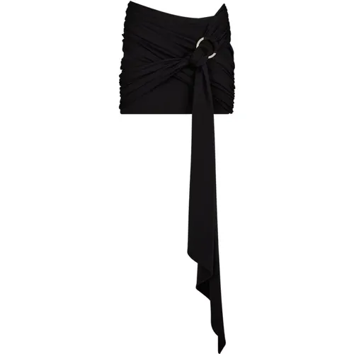 Fran Mini Skirt - Bold and Sophisticated Design , female, Sizes: 2XS - The Attico - Modalova
