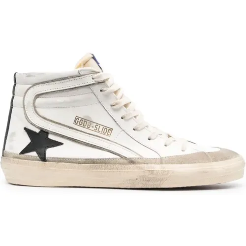 High-Top Slide Sneakers , male, Sizes: 6 UK - Golden Goose - Modalova