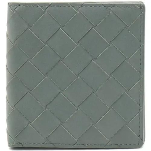 Pre-owned Leather wallets , male, Sizes: ONE SIZE - Bottega Veneta Vintage - Modalova