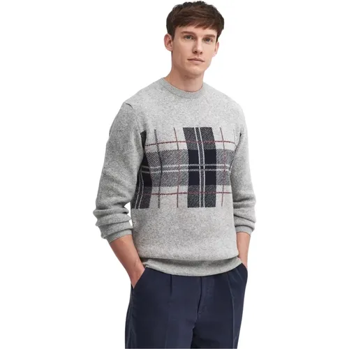 Herren Intarsia Pullover , Herren, Größe: S - Barbour - Modalova