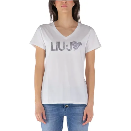 T-Shirts , female, Sizes: L - Liu Jo - Modalova