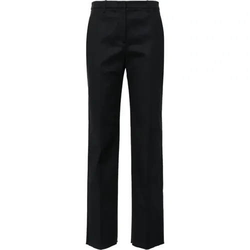 Tailored Slim Cut Trousers , female, Sizes: S - Emporio Armani - Modalova