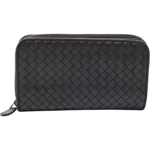 Pre-owned Leather wallets , female, Sizes: ONE SIZE - Bottega Veneta Vintage - Modalova