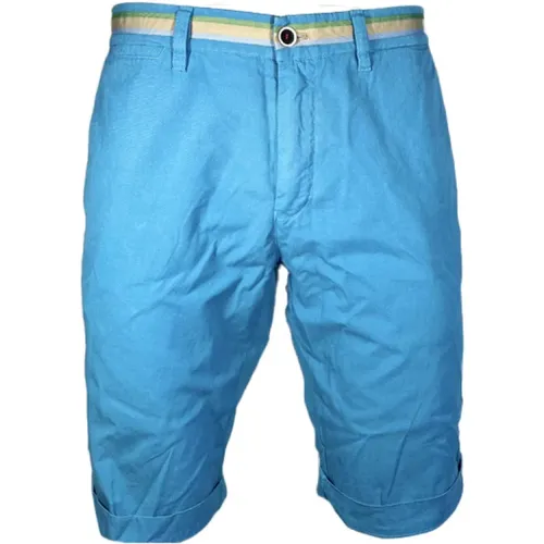 Stylische Bermuda-Shorts für einen Coolen Sommer-Look , Herren, Größe: L - Mason's - Modalova