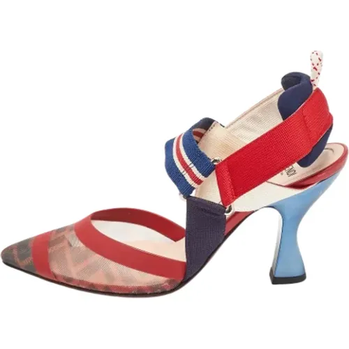 Pre-owned Fabric sandals , female, Sizes: 3 UK - Fendi Vintage - Modalova