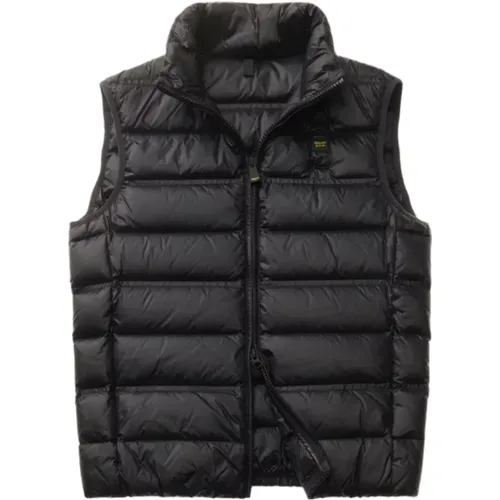 Stylish Gilet Jacket in Navy , male, Sizes: L, XL, 3XL, 2XL - Blauer - Modalova