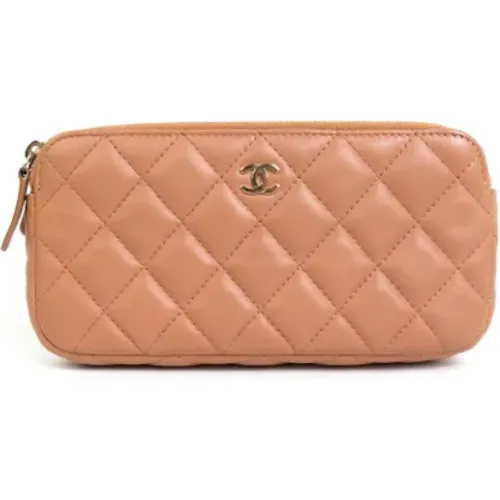 Pre-owned Leather wallets , female, Sizes: ONE SIZE - Chanel Vintage - Modalova