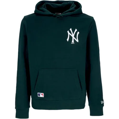 MLB Essentials Dunkelgrüner Hoodie , Herren, Größe: XL - new era - Modalova