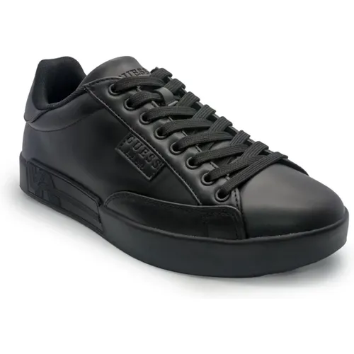 Schwarze Herrenschuhe Modell Fmfcasell12 , Herren, Größe: 46 EU - Guess - Modalova