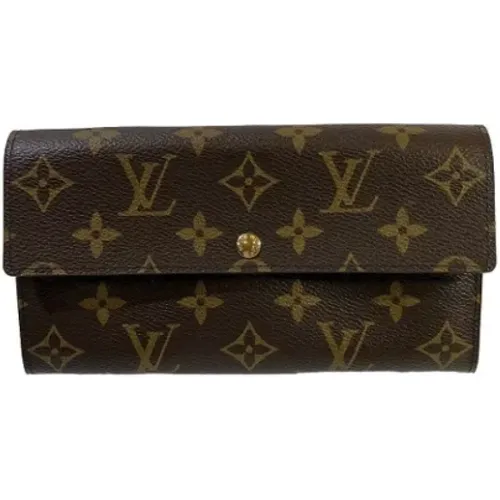 Pre-owned Canvas wallets , female, Sizes: ONE SIZE - Louis Vuitton Vintage - Modalova