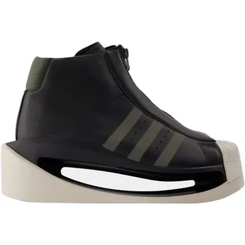 Leather sneakers , female, Sizes: 3 1/2 UK - Y-3 - Modalova