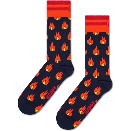 Flames Shapewear , Herren, Größe: S - Happy Socks - Modalova