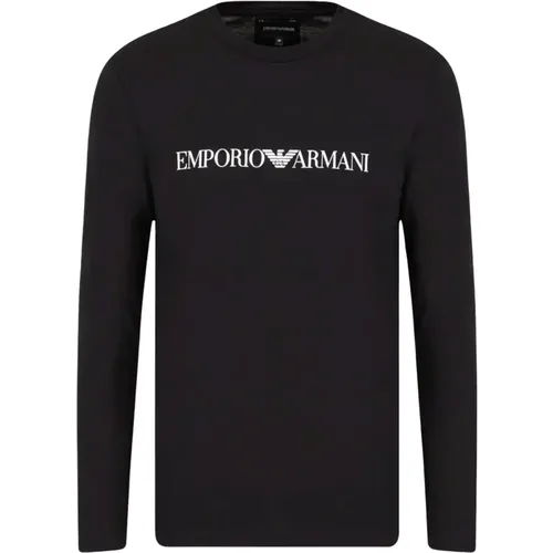 Langarm T-Shirt Emporio Armani - Emporio Armani - Modalova