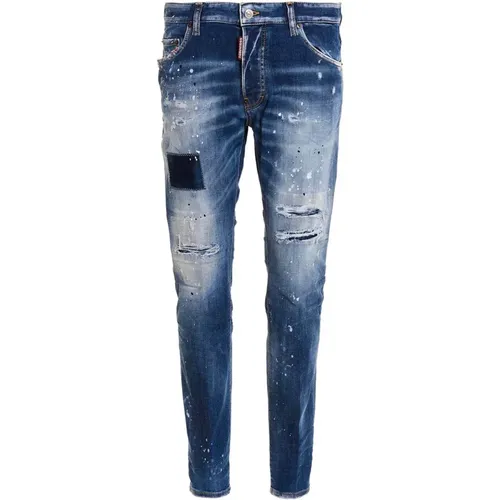 Slim-fit Jeans , male, Sizes: L, 2XL, M - Dsquared2 - Modalova