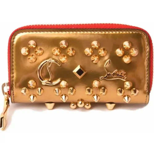 Pre-owned Leather wallets , female, Sizes: ONE SIZE - Christian Louboutin Pre-owned - Modalova