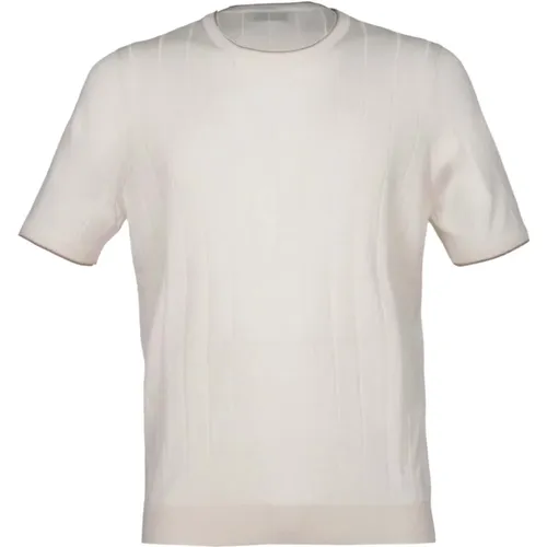 Silk Contrast Collar Shirt , male, Sizes: XL, 2XL - Gran Sasso - Modalova