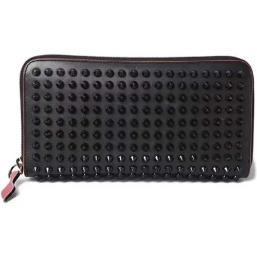 Pre-owned Leather wallets , male, Sizes: ONE SIZE - Christian Louboutin Pre-owned - Modalova