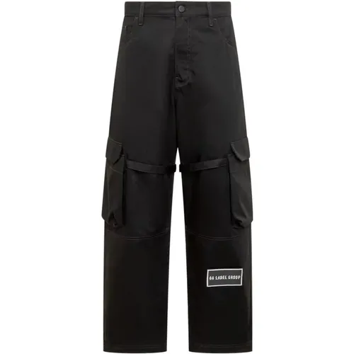 Pants , male, Sizes: L, XL - 44 Label Group - Modalova