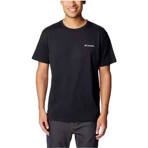 Csc Basic Logo™ Kurzarm-T-Shirt , Herren, Größe: 2XL - Columbia - Modalova