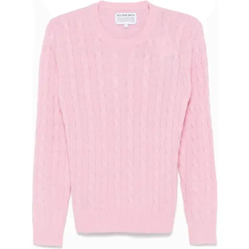 Rosa Pullover für Frauen - MC2 Saint Barth - Modalova