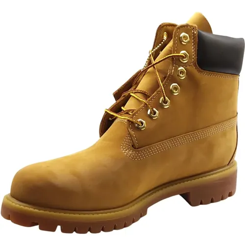 Nubuck Boots with Rubber Sole , male, Sizes: 5 1/2 UK - Timberland - Modalova